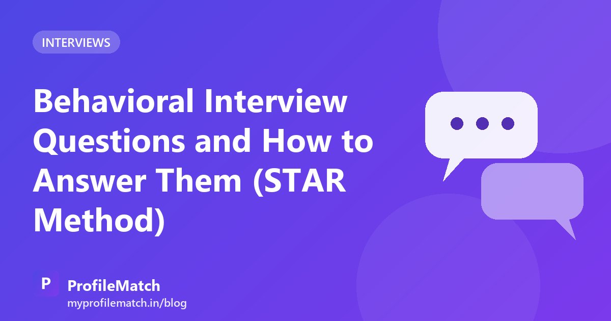Cover illustration for the article: Behavioral Interview Questions and How to Answer Them (STAR Method)