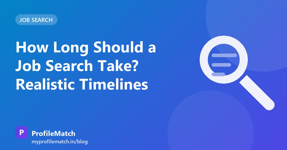 Cover illustration for the article: How Long Should a Job Search Take? Realistic Timelines