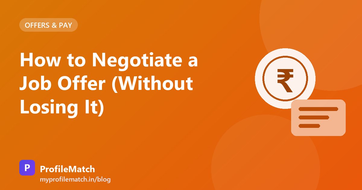 Cover illustration for the article: How to Negotiate a Job Offer (Without Losing It)