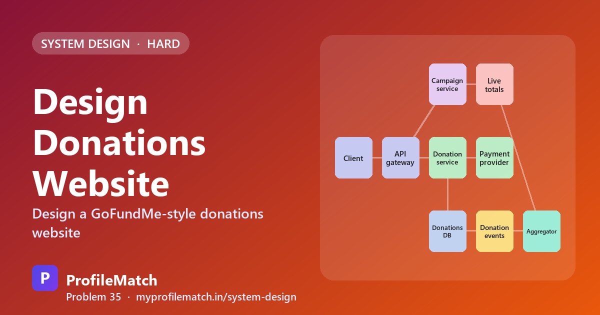 Cover illustration: Design a Donations Website: Safe Payments and Live Totals