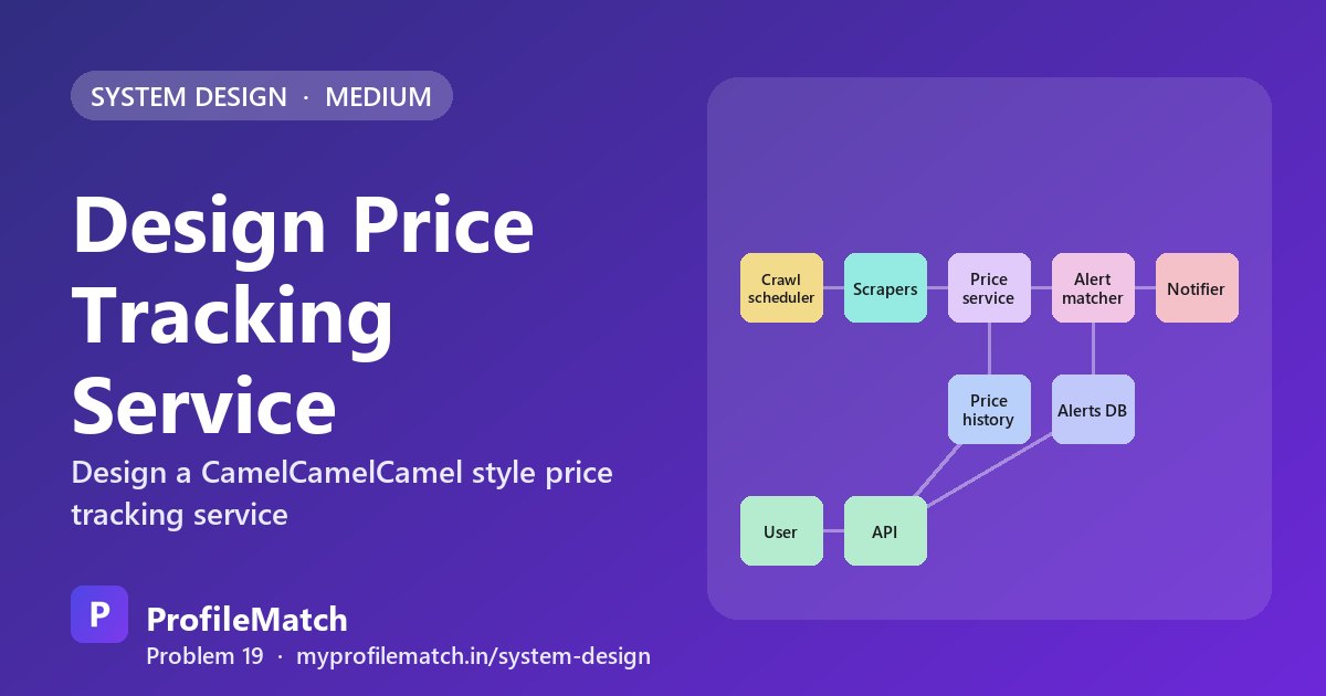 Cover illustration: Design a Price Tracker: Price History and Drop Alerts at Scale